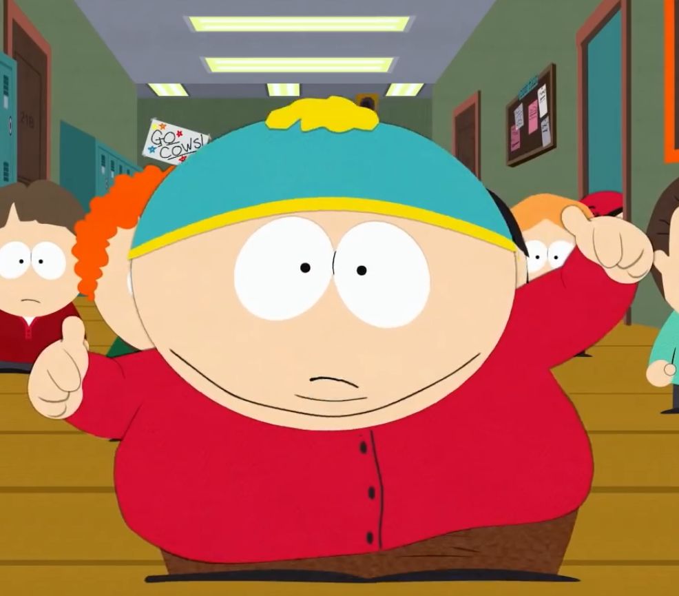 eric cartman en su escuela